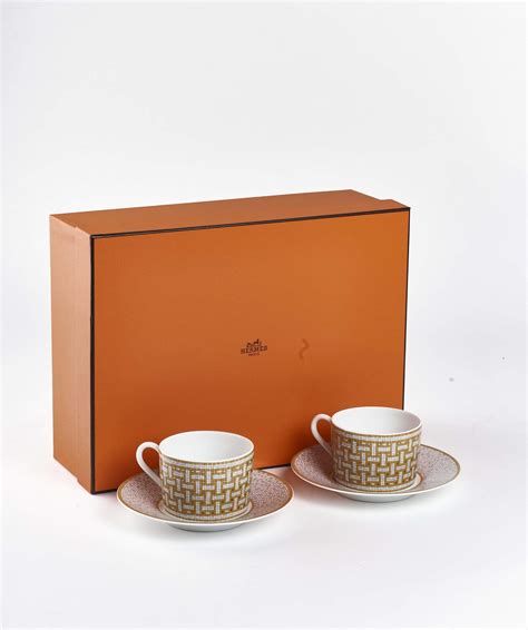 hermes china tea set|hermes porcelain tea cups.